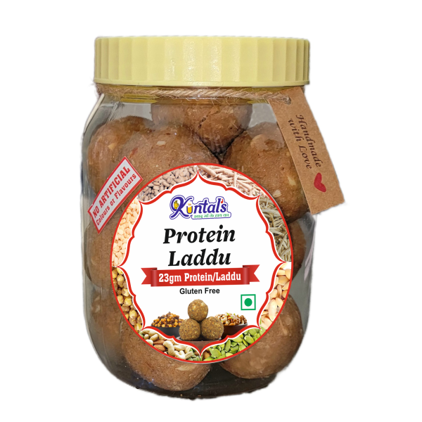 Protein Laddu, Gluten Free - PET Jar (500gm)
