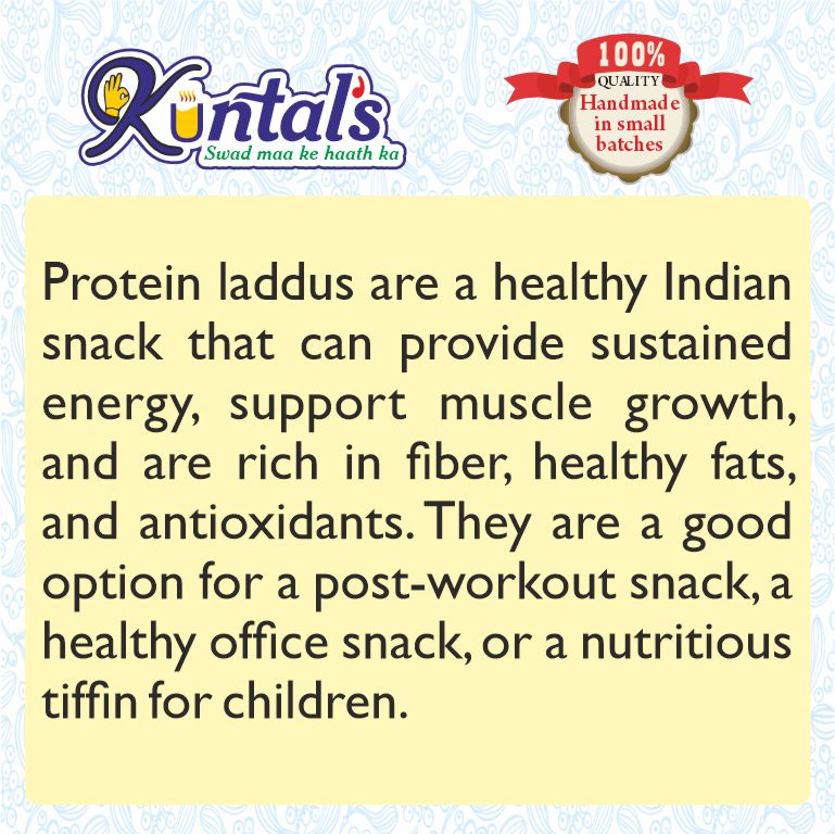 Protein Laddu, Gluten Free - PET Jar (500gm) - Image 2