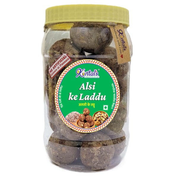 Alsi ke Laddu (Flaxseeds) PET Jar, 1Kg